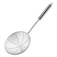 Expired: Stainless Steel Ladle Wire Spoon with Long Handle/Spiral Mesh (6.1 inch)