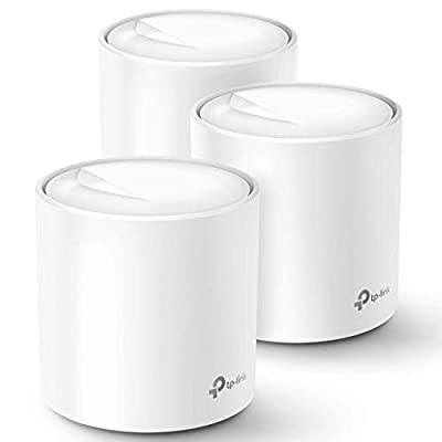 TP-Link Deco WiFi 6 Mesh WiFi System (Deco X20) – Covers up to 5800 Sq.Ft. 3-Pack
