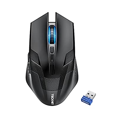 50% off - Expired: TeckNet Wireless Gaming Mouse with USB Nano Receiver, 2.4GHZ Up to 4800DPI