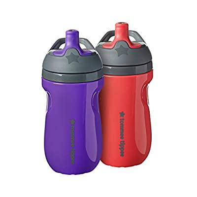 2ct – Tommee Tippee Insulated Sportee Toddler Water Bottle with Handle
