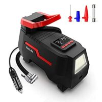 VacLife DC 12V Tire Inflator, Air Compressor with  LED Light