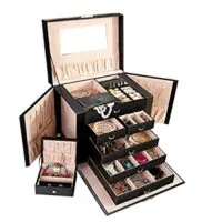 Expired: Wuligirl 5-Layer Large Jewelry Box Case Organizer PU Leather