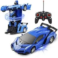 Expired: YEYUNTO Remote Control Car Transform Robot Gesture Sensing Toys