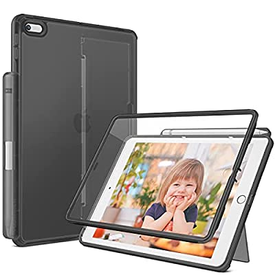 Expired: YOUMAKER Case for iPad 10.2 8th Gen 2020/7th Gen 2019, Built in Screen Protector, Pencil Holder,Hidden Kickstand,Full-Body Shockproof