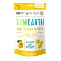 6 Pack YumEarth Organic Cheeky Lemon Hard Candy, 3.3 Ounce