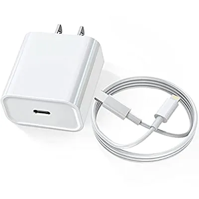 70% off - Expired:&nbsp;iPhone 12 20W USB C Wall Charger Fast Charging PD Adapter with 6FT Type-C to Lightning Cable