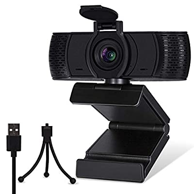 75% off - Expired: 1080P HD Pro Webcam with Microphone Privacy Cover and Tripod