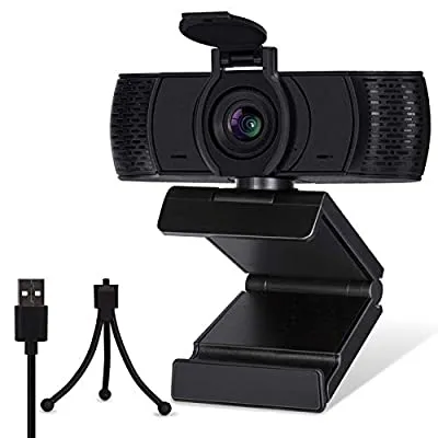 70% off - Expired:&nbsp;1080P HD Pro Webcam with Microphone Privacy Cover and Tripod