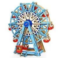Expired:&nbsp;140Pcs DIY Model Kit -Ferris Wheel 3D Wooden Puzzles for Kids and Adults