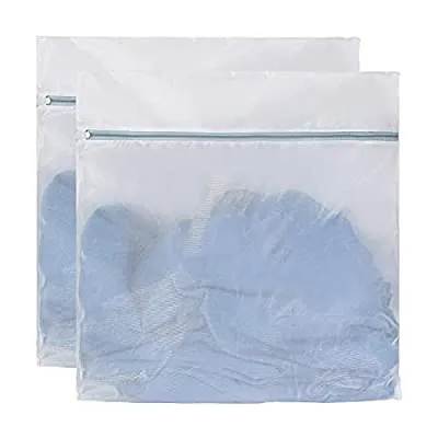 60% off - Expired:&nbsp;2 XX-Large Mesh Laundry Bags for Delicates with Premium Zipper, 24″ x 23.3″