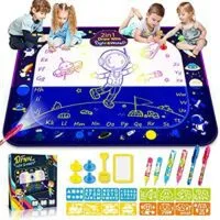 Expired:&nbsp;29pcs 2-in-1 Water Doodle Mat – Reusable Painting Writing Kits – 48″x35″