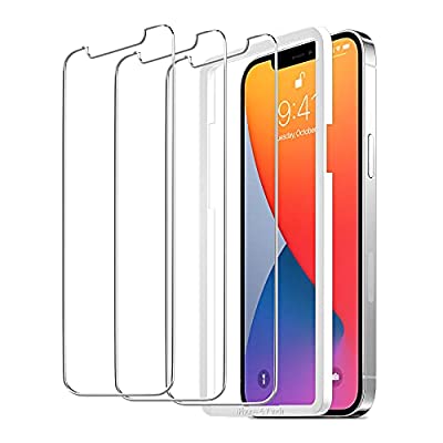 Expired: 3 Pack Glass Screen Protector for iPhone 12 Pro Max, 9H Hardness Anti Scratch