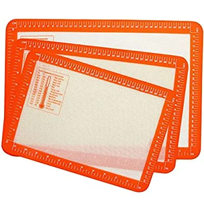 Expired:&nbsp;3 Set Non-Stick Silicone Baking Mats – Reusable Heat Resistant