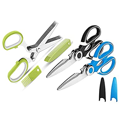 Expired: 3-Pack Premium Heavy Duty Shears – Kitchen Shears, Herb Scissors