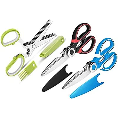 Expired:&nbsp;3-Pack Premium Heavy Duty Stainless Steel Kitchen Scissors