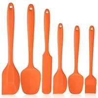 Expired:&nbsp;6 Pcs Heat Resistant Silicone Spatulas Set with Stainless Steel Core