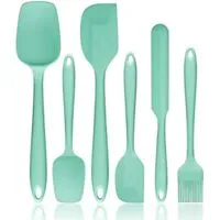 Expired:&nbsp;6 Piece Silicone Spatula Set Heat-Resistant Spatula
