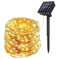 Expired:&nbsp;72ft 200 LED Solar Powered Fairy Lights Waterproof (Warm White)