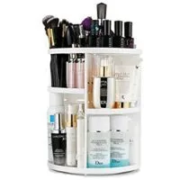 Expired:&nbsp;AI&U 360° Rotating Makeup Organizer with 7 Layers (White)