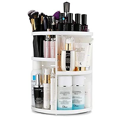 Expired: AI&U 360° Rotating Makeup Organizer with 7 Layers (White)