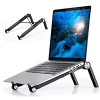 Expired: Adjustable Laptop Stand Ergonomic Portable Laptop Riser