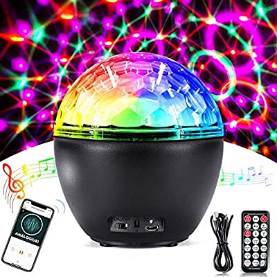 Expired: Bluetooth Disco Party Light with Remote,16 Light Modes (Built in Battery)