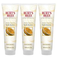 3 Pack – Burt’s Bees Orange Essence Facial Cleanser, Sulfate-Free, 4.3 Oz