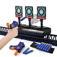 Expired: Electronic Auto Reset Digital Scoring Targets w/ Shooting Tool