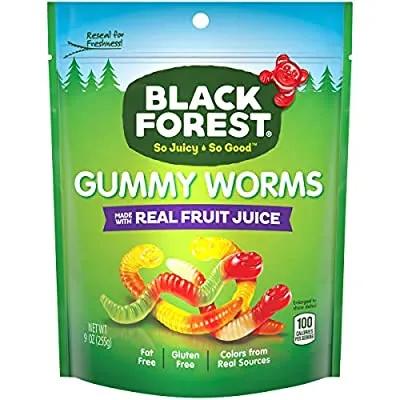 Black Forest Gummy Worms, 9 Oz.
