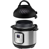 Instant Pot Duo Crisp 11-in-1 Multi-Use Pressure Cooker and Air Fryer, 6 Quart