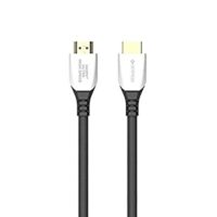 8K HDMI Braided Cable 10ft Key with LED Indication, 48Gbps Ultra HD High Speed