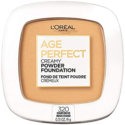 L’Oreal Paris Age Perfect Creamy Powder Foundation Compact, 320 Warm Beige - $2.75 ($15.99)