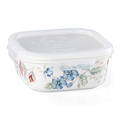 Lenox Butterfly Meadow, Square Serve and Store 20 Oz, White - $13.99 ($36.00)