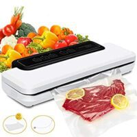 Expired: Meackle Vacuum Sealer Machine with Led Indicator Lights, Compact Size