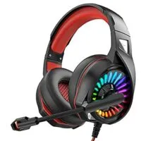 Expired: Nivava Gaming Headset with LED Light Mic for PS4, Xbox, Nintendo, PC