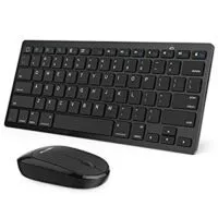 Expired: OMOTON Bluetooth Keyboard and Mouse Combo for iPad /Air /Pro and Bluetooth Enabled Devices (Black)