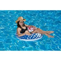 Poolmaster American Stars Inflatable Swimming Pool Tube Float, 36 Inch