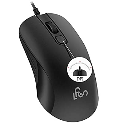 60% off - Expired: Silent Wired Computer Mouse with DPI Change Button for Laptop, PC, Gamming