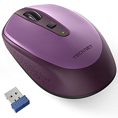 Expired: TECKNET Omni 2.4G Wireless Optical Mouse, 18 Month Battery Life, 3 DPI Levels