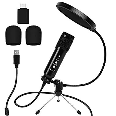 60% off - Expired:&nbsp;USB Noise Cancelling, Condenser Microphone with Mute Button/Echo/Volume Knob
