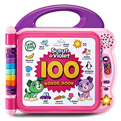LeapFrog Scout and Violet 100 Words Book (Amazon Exclusive), Purple - $13.00 ($19.99)