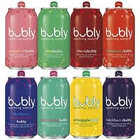 12 Pack Bubly Sparkling Water Fizzy Sampler Variety, 12 Fl Oz