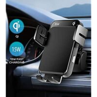 Expired: 15W Fast Charging Wireless Car Charger Mount, Auto-Alignment, Auto-Clamping