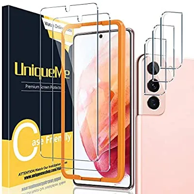 80% off - Expired:&nbsp;[ 2+3 Pack ] Samsung Galaxy S21 5G – 6.2″ 9H Tempered Glass 2pc + Camera Lens Protector 3pc