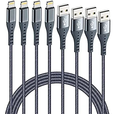 80% off - Expired: 4Pack (10/6/6/3ft) Apple MFi Certified Unbreakable USB Charging Cord for iPhone