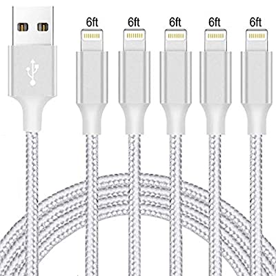 70% off - Expired: 6FT iPhone MFi Certified Lightning Cable Durable Nylon Cord