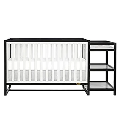 Dream On Me Milo 5-in-1 Convertible Crib & Changing Table