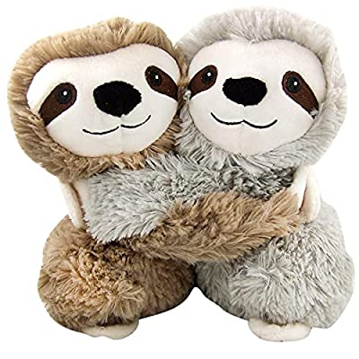 Warmies microwavable French Lavender Scented Sloth hugs, Multicolor, Medium - $7.43 ($25.00)
