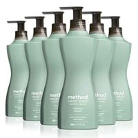 6 Pack Method Gel Hand Wash, Rosemary, 11.5 oz