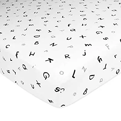American Baby 100% Cotton Jersey Knit Fitted Crib Sheet